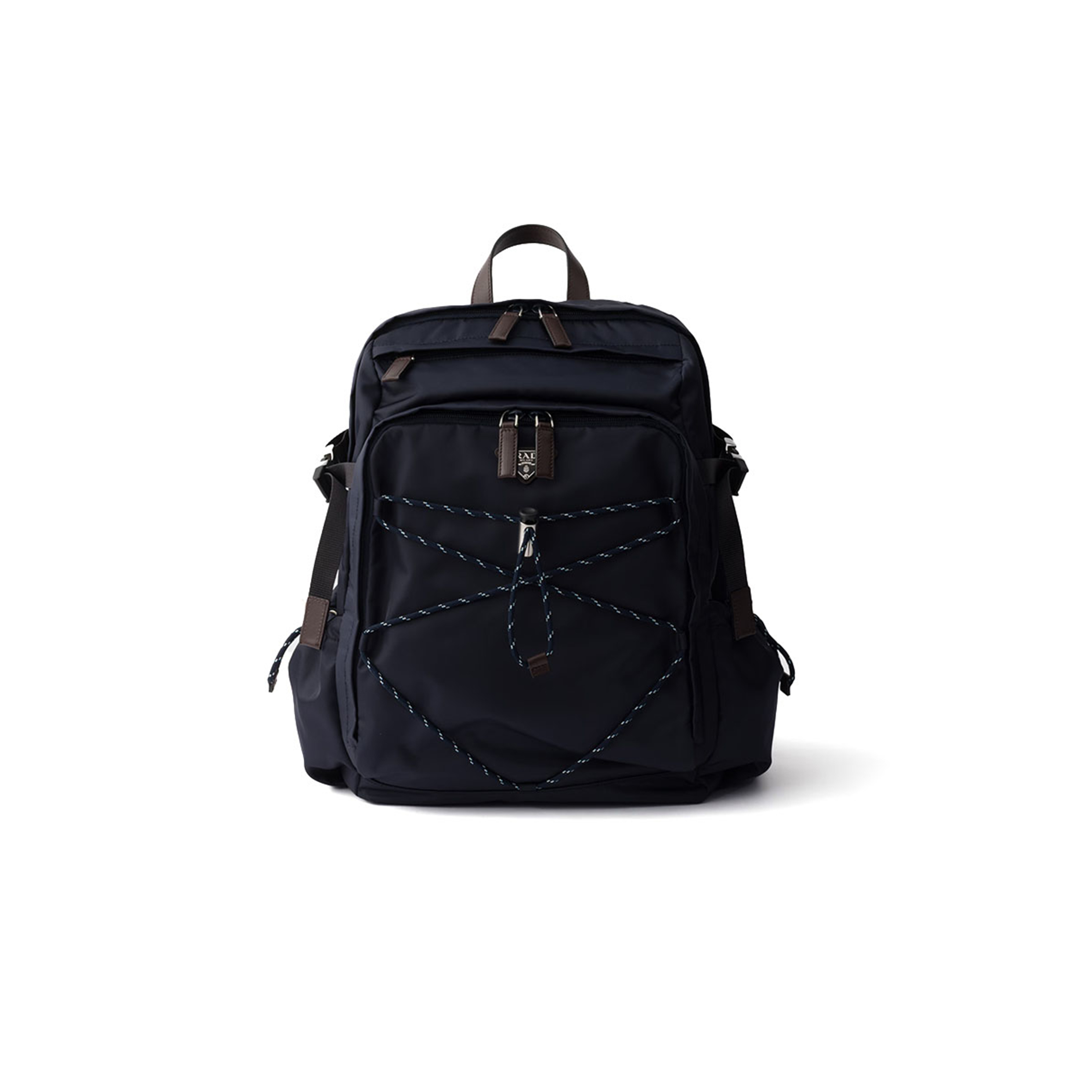 PRADA SPEEDROCK RE-NYLON AND LEATHER BACKPACK 2VZ122 (42*29*14cm)